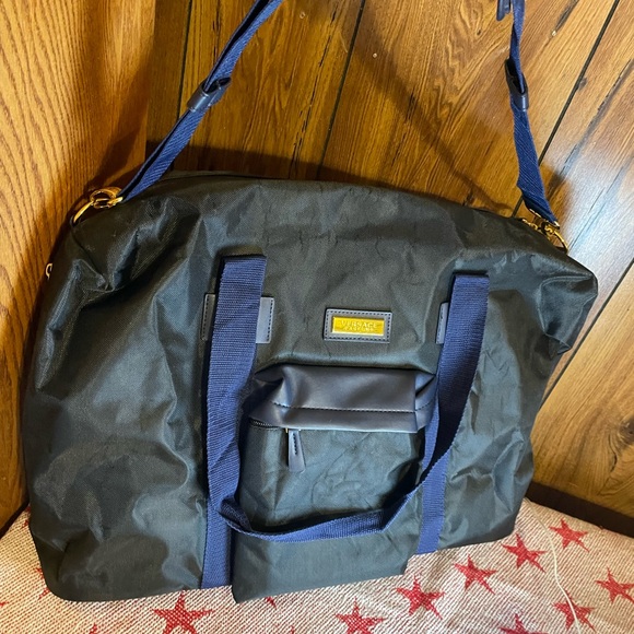 Navy Blue Men's Bag By Versace Parfums NWOT